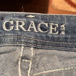 grace n la girls western bootcut jeans size 8.